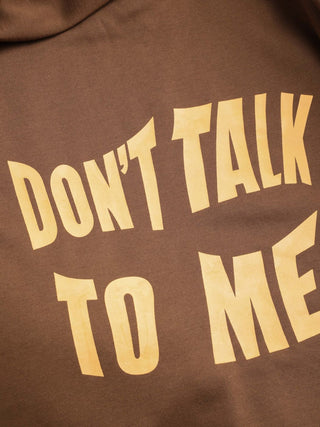 "Don't Talk to me" Casual Damen Hoodie mit Kapuze