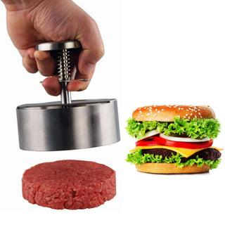 Edelstahl Burger Presse Gadget, jetzt bestellen bei Daronia.de