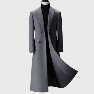 Herren Trenchcoat Mantel aus Baumwolle