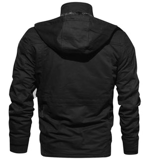 Herren Winter Fleece Jacke mit Kapuze Herren Jacke Darkonia.de