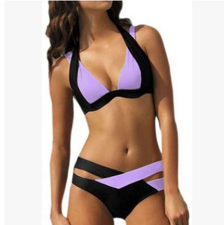 Damen Split Bikini Bikini Darkonia.de