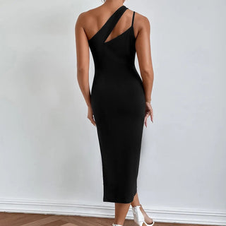 Langes Damen Open Back Kleid Kleid Darkonia.de