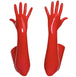 Rote Handschuhe