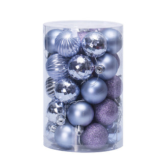 34 Christmas balls with a diameter of 4 cm