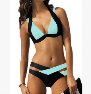 Damen Split Bikini Bikini Darkonia.de