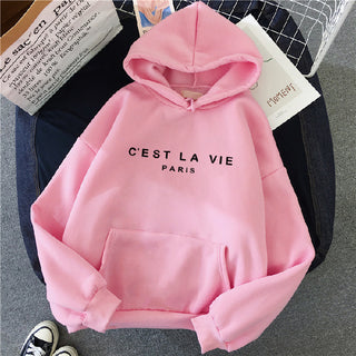 "Cest la vie" Damen Hoodie