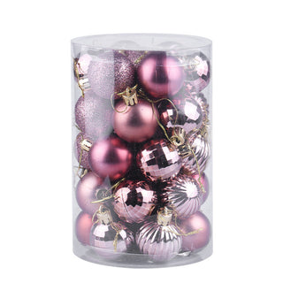 34 Christmas balls with a diameter of 4 cm