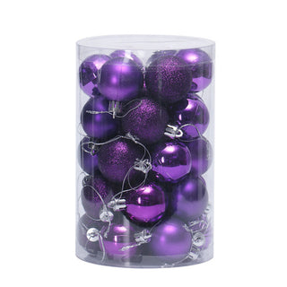 34 Christmas balls with a diameter of 4 cm