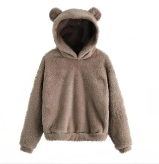 Süßes Kaninchen Ohr Hoodie für Damen Damen Hoodie