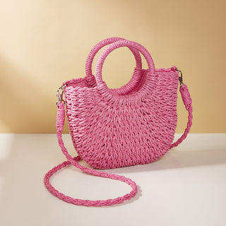 Rose Rote Beach Bag, One-Shoulder Cross body Tasche, jetzt Bestellen bei Darkonia.de