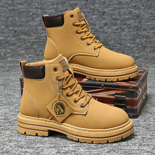Men's retro high-top boots