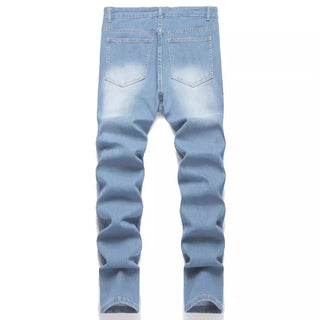 Hell Blaue Fashion Männer Jeans, jetzt bestellen bei Darkonia.de