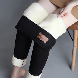 Lined high waist leggings with different motifs and colors