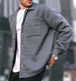 Lässige Herren Jacke, groß, langärmelig Herren Jacke