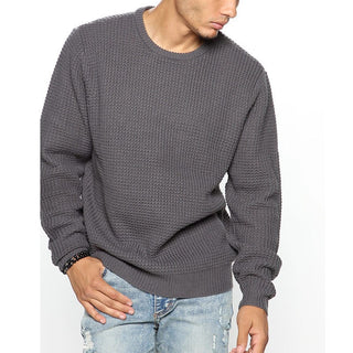 Langarm Rundhals Herren Sweatshirt Pullover