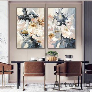 Modern Canvas Wall Art – Simple Living Room Interior Painting