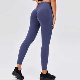 Seamless high waist yoga leggings for women