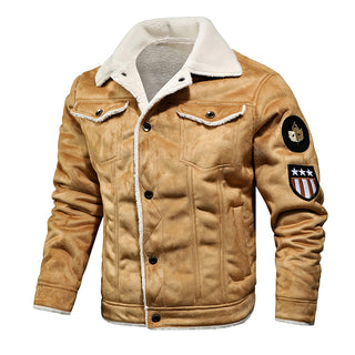 Warme Herren Piloten Jacke