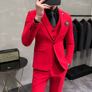 3-piece suit for men set