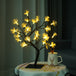 24 Lichter fiber optic flower t