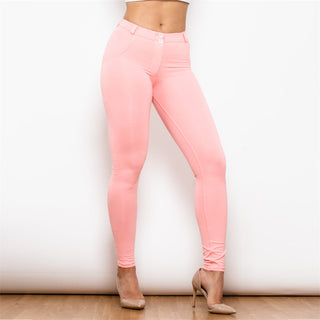 Pinke Rosa Melody Leggings Hose, jetzt bestellen bei Darkonia.de