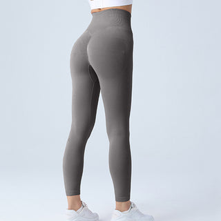 Seamless high waist yoga leggings for women