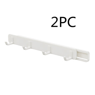 Kitchen &amp; Bathroom Hooks, 4 rows per piece