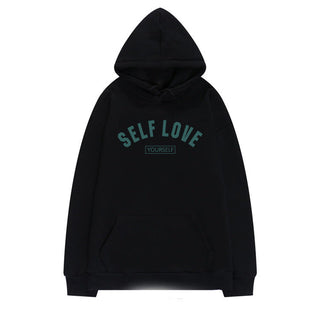 Damen Hoodie mit Kapuze, Selflove yourself Damen Hoodie