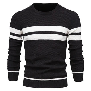 Lässiger, gestreifter Pullover für Herren Darkonia Herren Oberteil Darkonia.de EUR Germany