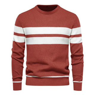 Lässiger, gestreifter Pullover für Herren Darkonia Herren Oberteil Darkonia.de EUR Germany