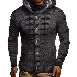Herren Strickjacken Pullover Mit Kapuze Herren Pullover