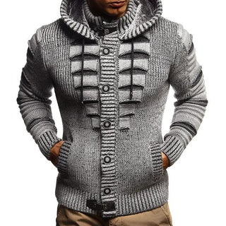 Herren Strickjacken Pullover Mit Kapuze Herren Pullover