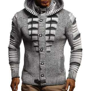 Herren Strickjacken Pullover Mit Kapuze Herren Pullover