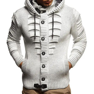 Herren Strickjacken Pullover Mit Kapuze Herren Pullover