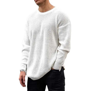 Mode Herren Pullover mit Rund hals, Strickpullover Herren Pullover