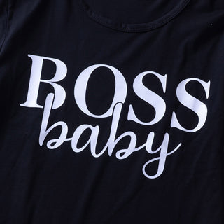 Gedrucktes T-Shirt Top für Damen Boss Lady T-Shirt´s Darkonia.de