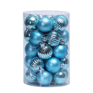 34 Christmas balls with a diameter of 4 cm