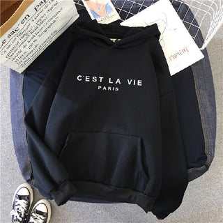 "Cest la vie" Damen Hoodie