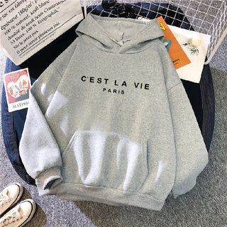 "Cest la vie" Damen Hoodie