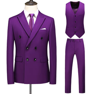 3-piece business men's suit set