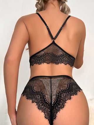 Damen Spitzen Dessous Set